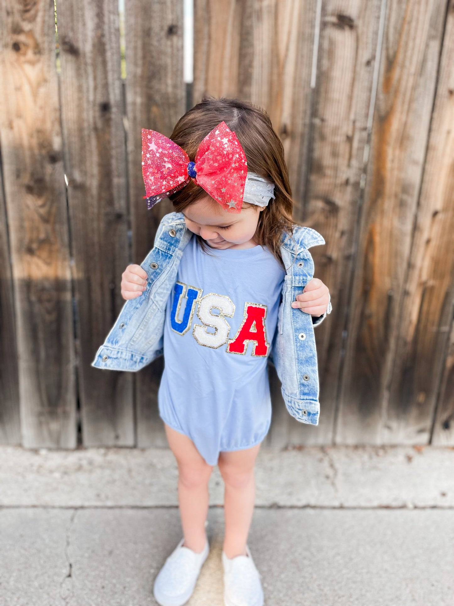 USA T-shirt Romper