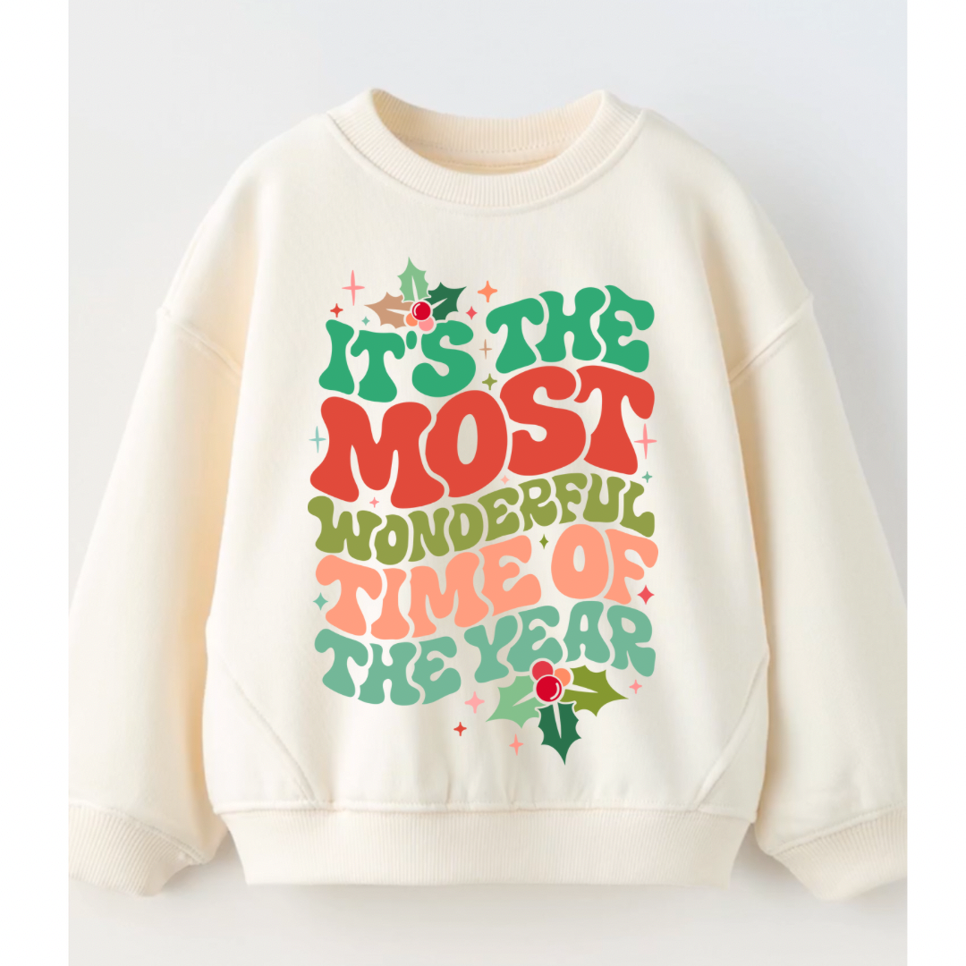 Most Wonderful Time Longsleeve/ Crewneck (Front Design)