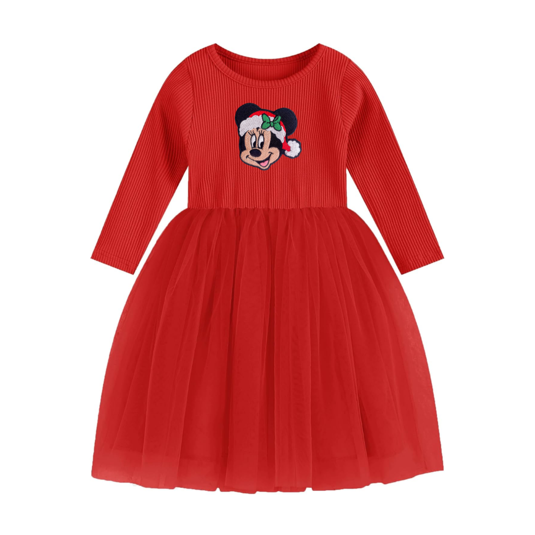 Minnie Mouse Christmas Tutu Dress