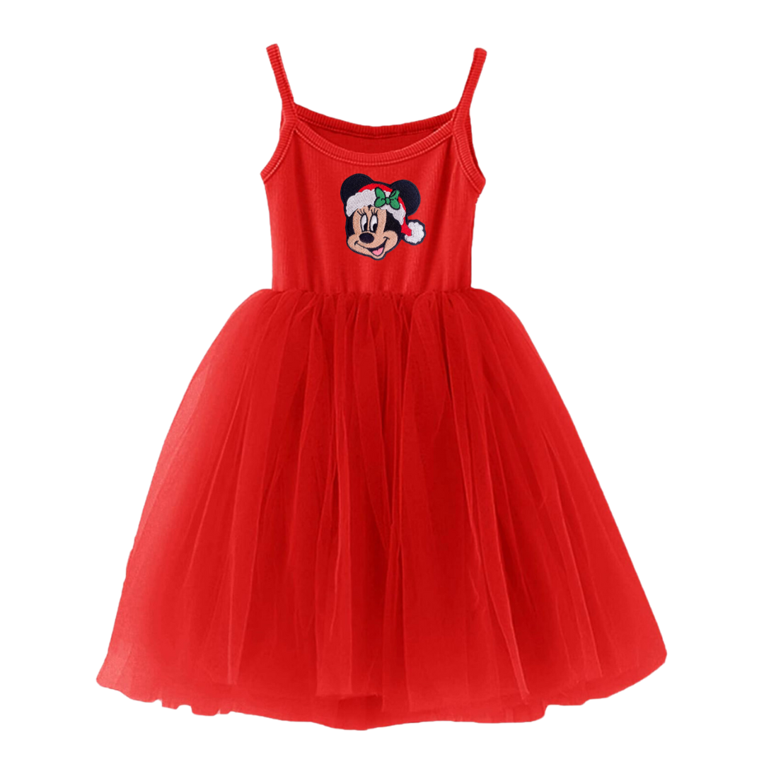 Minnie Mouse Christmas Tutu Dress