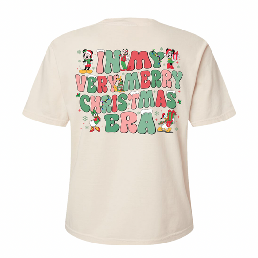 Very Merry Christmas Era Tee/ Crewneck