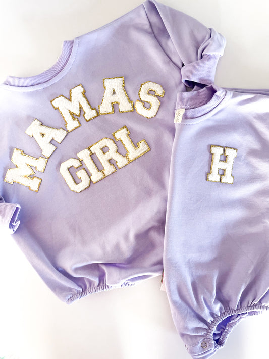 Mamas Girl Patch Romper