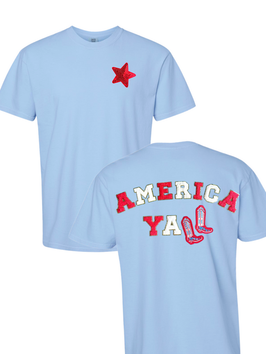 America Y’all Patch Tee