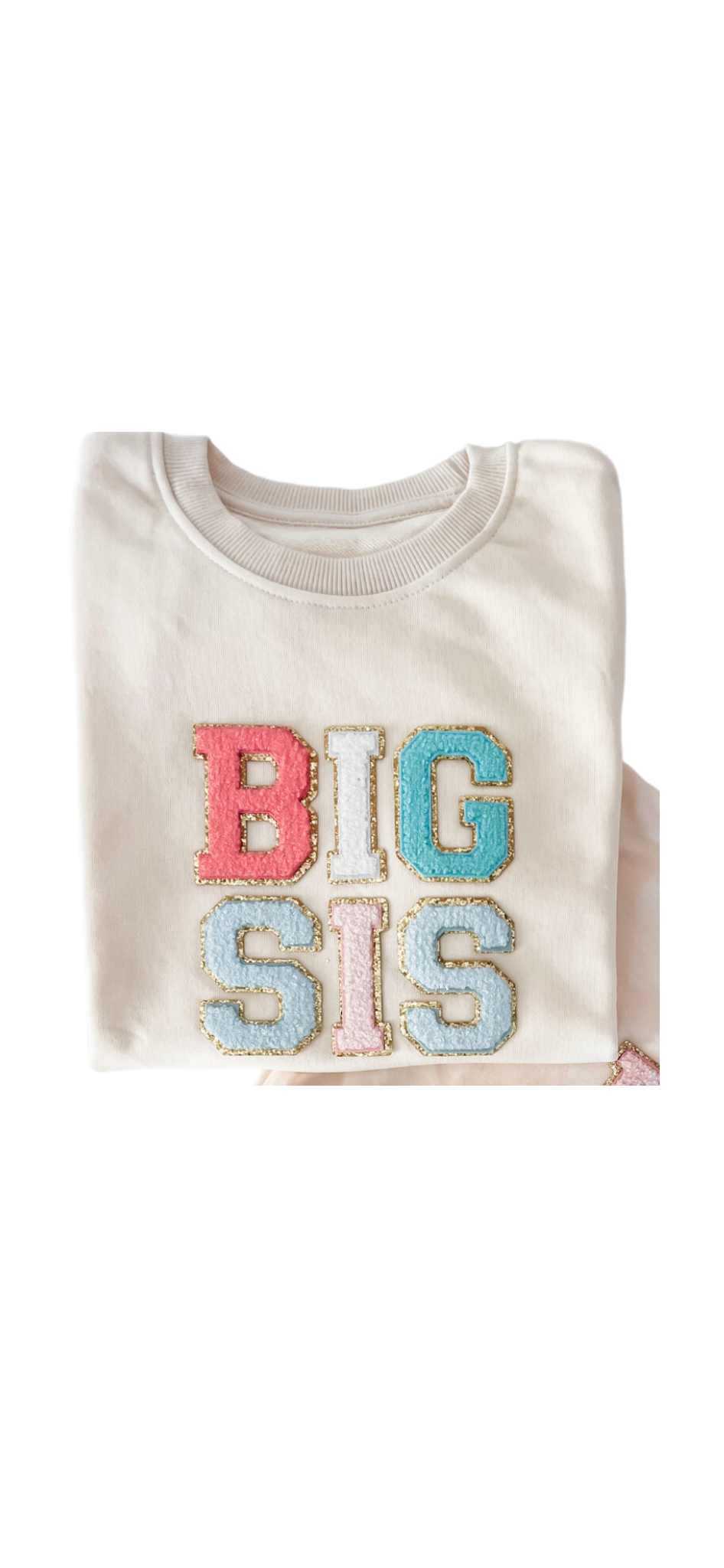 Big Sis/ Lil Sis Patch Crewneck